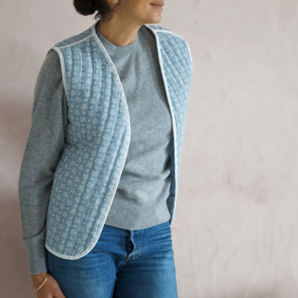 Gilet fleuri – Image 2