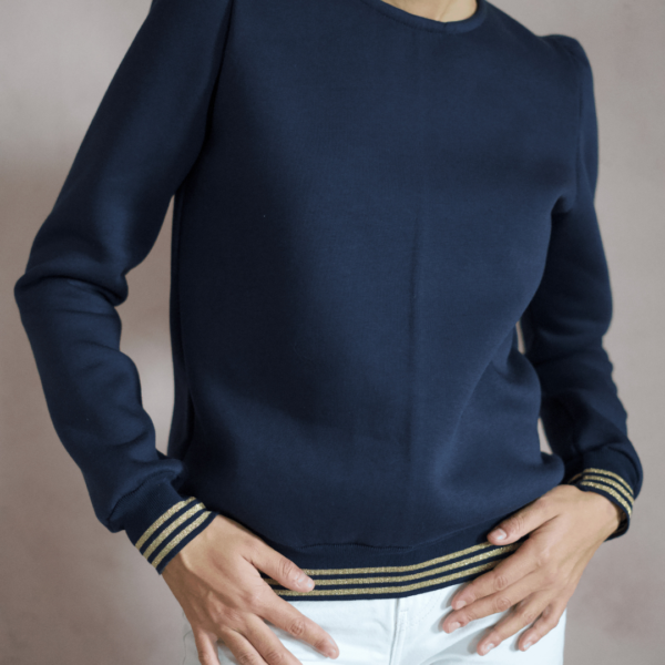 Le sweat  bleu marine Izpiliku taille 36 – Image 2