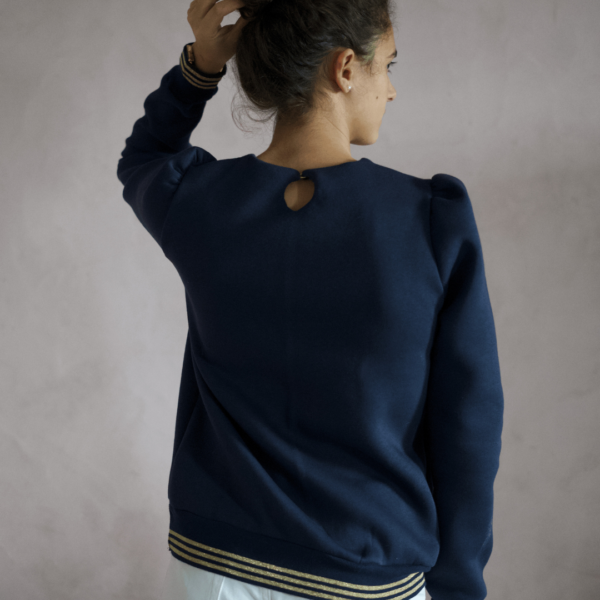 Le sweat  bleu marine Izpiliku taille 36 – Image 4