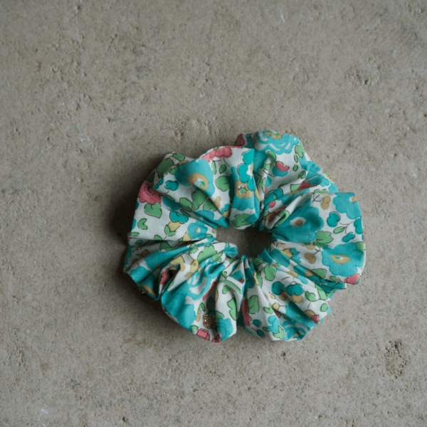 Chouchou en liberty betsy turquoise – Image 2